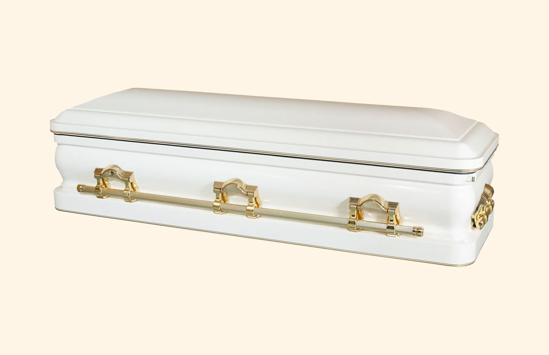 Maxence metallic American casket